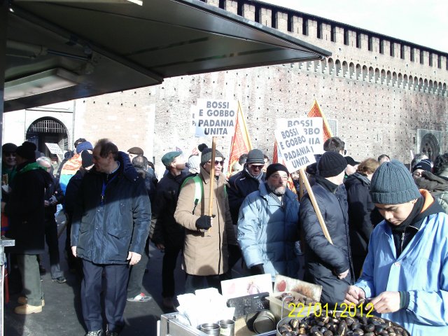 Milano - Manifestazione 20 gennaio 2012